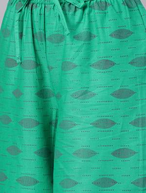 ikat kurta palazzo set - 16856240 - Standard Image - 5