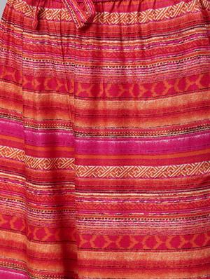 printed kurta palazzo set - 16856259 - Standard Image - 5