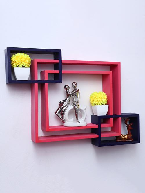 mdf decoretive wall mount storage 4 shelves - 16856318 - Very Small Image - 1