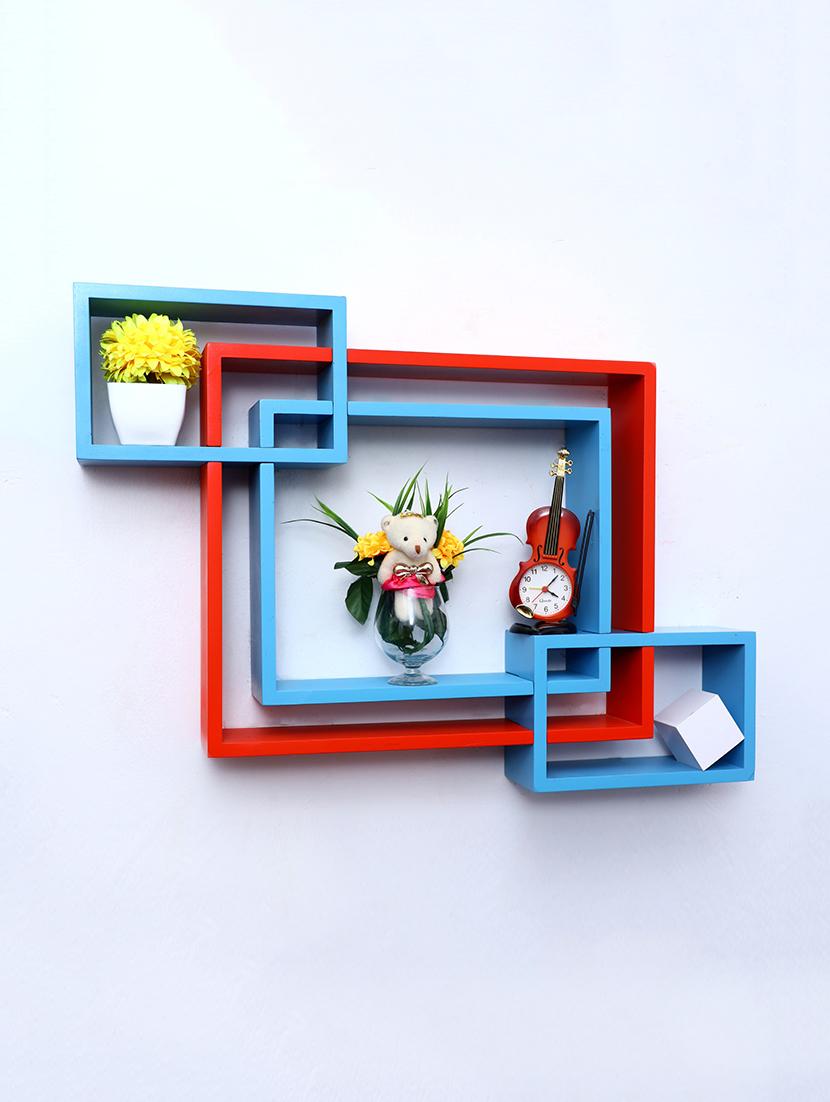 mdf decoretive wall mount storage 4 shelves - 16856344 - Zoom Image - 1