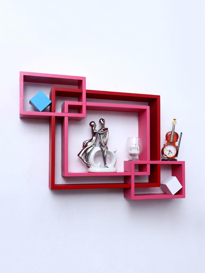 mdf decoretive wall mount storage 4 shelves - 16856356 - Zoom Image - 1