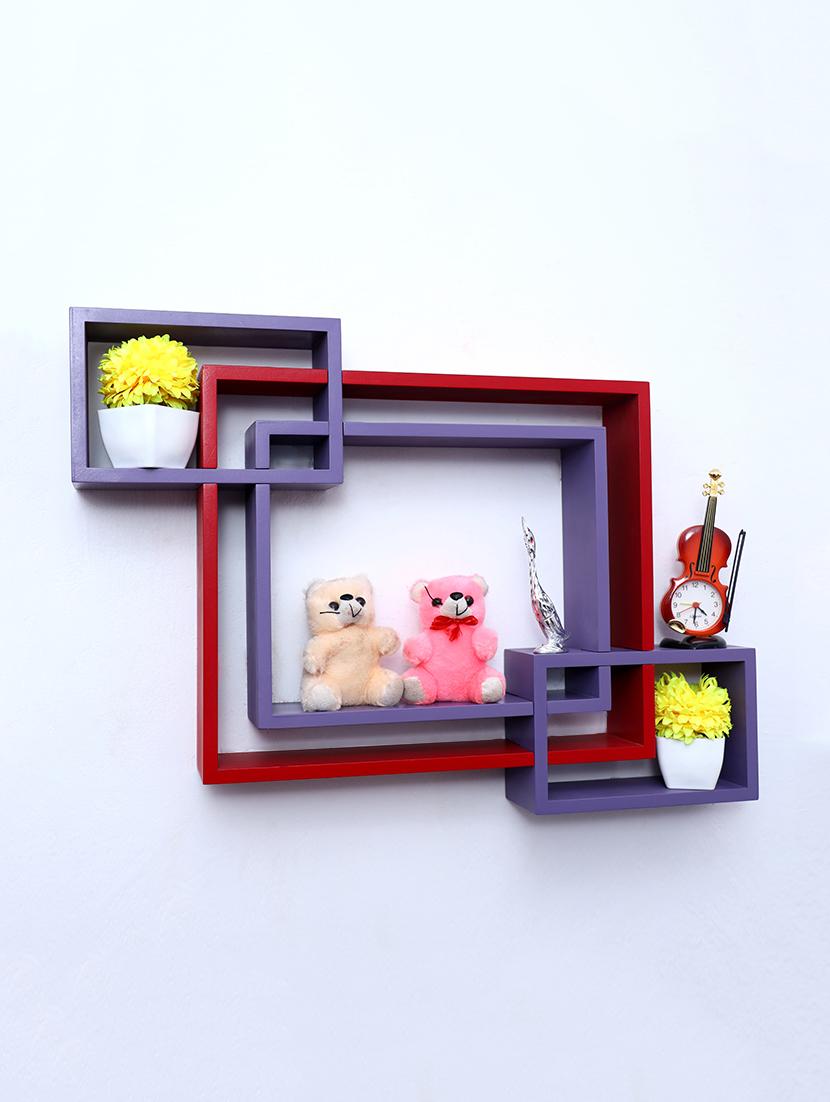 mdf decoretive wall mount storage 4 shelves - 16856357 - Zoom Image - 1