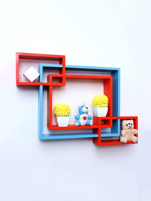 mdf decoretive wall mount storage 4 shelves - 16856362 - Very Small Image - 1