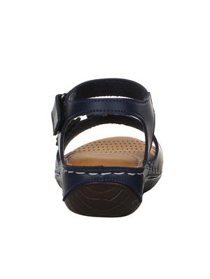 blue back strap sandals - 16856809 - Standard Image - 3