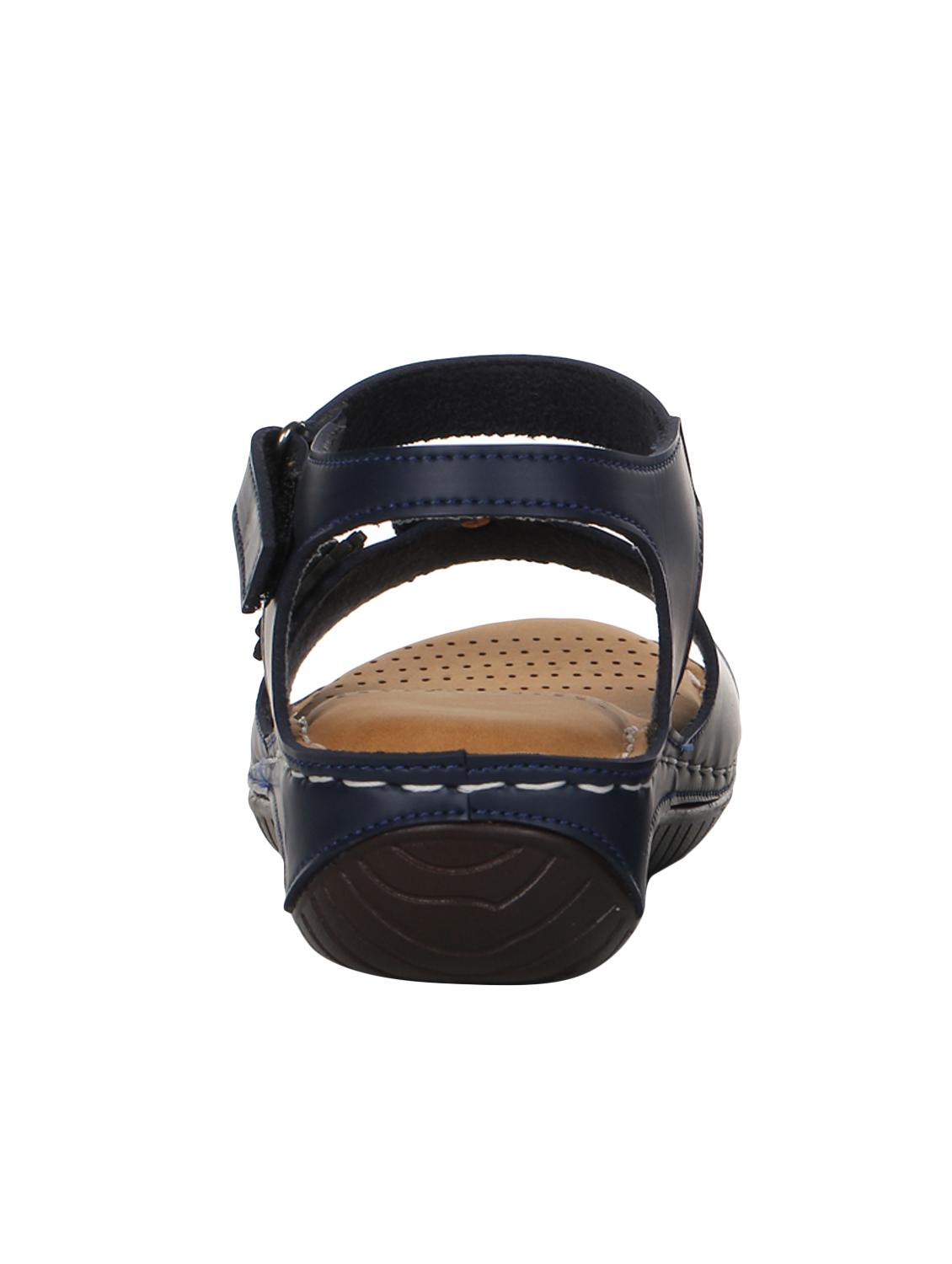 blue back strap sandals - 16856809 - Zoom Image - 3
