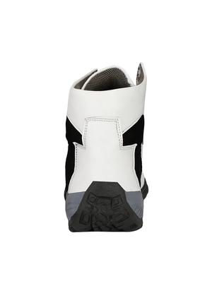 white leatherette low ankle boots - 16856895 - Standard Image - 2