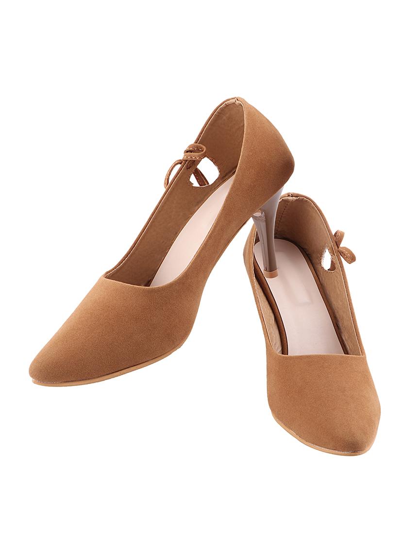 brown slip on pumps - 16857970 - Zoom Image - 2