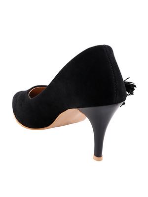 black slip on pumps - 16857971 - Standard Image - 3
