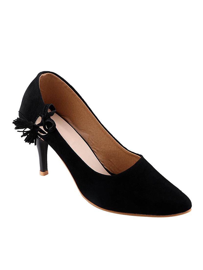 black slip on pumps - 16857971 - Zoom Image - 1