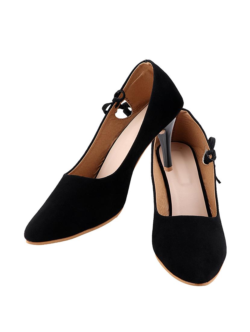 black slip on pumps - 16857971 - Zoom Image - 2