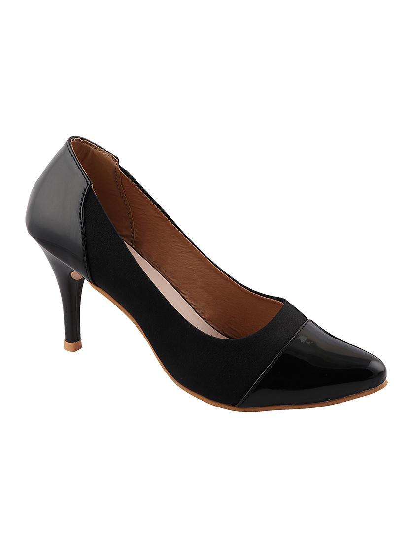 black slip on pumps - 16857973 - Zoom Image - 1