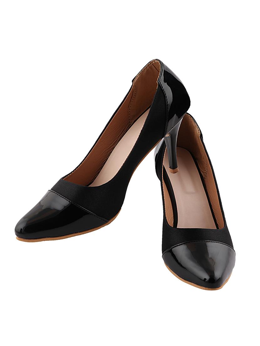 black slip on pumps - 16857973 - Zoom Image - 2