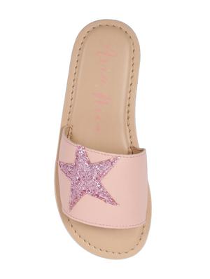 pink leather flat - 16858044 - Standard Image - 4