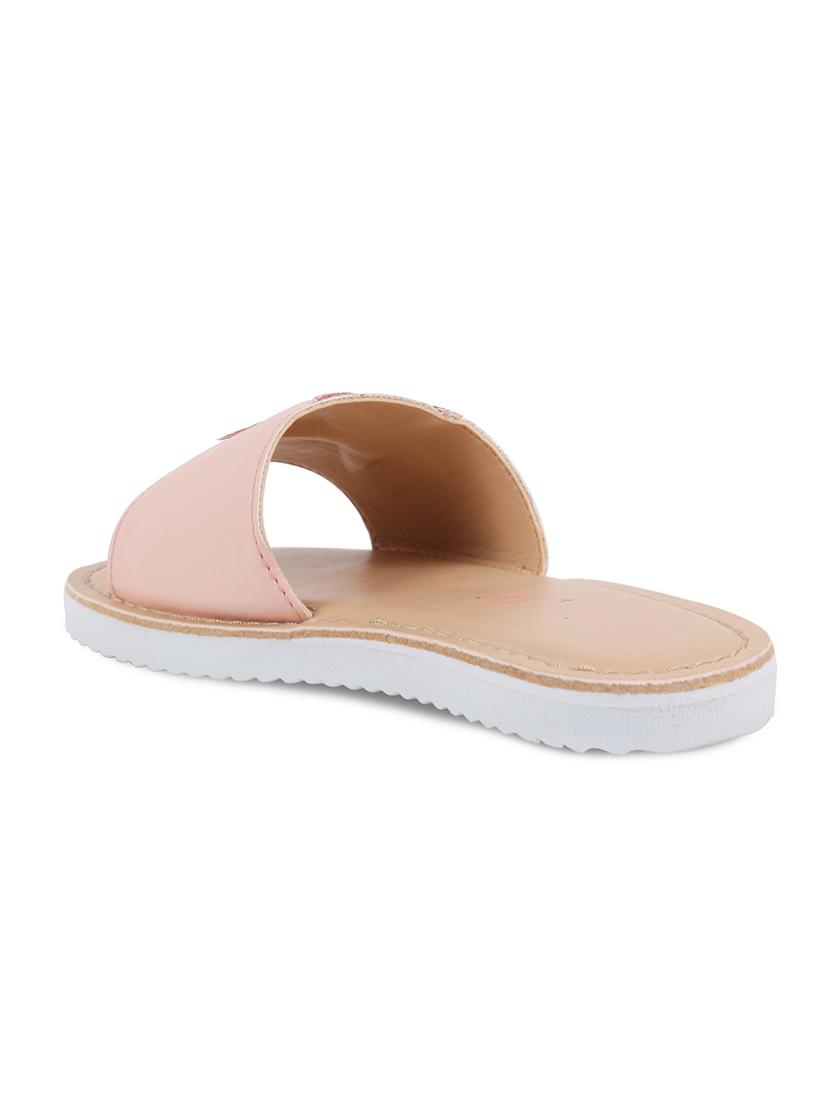 pink leather flat - 16858044 - Zoom Image - 3
