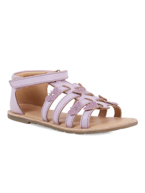 purple leather sandal - 16858049 - Standard Image - 1