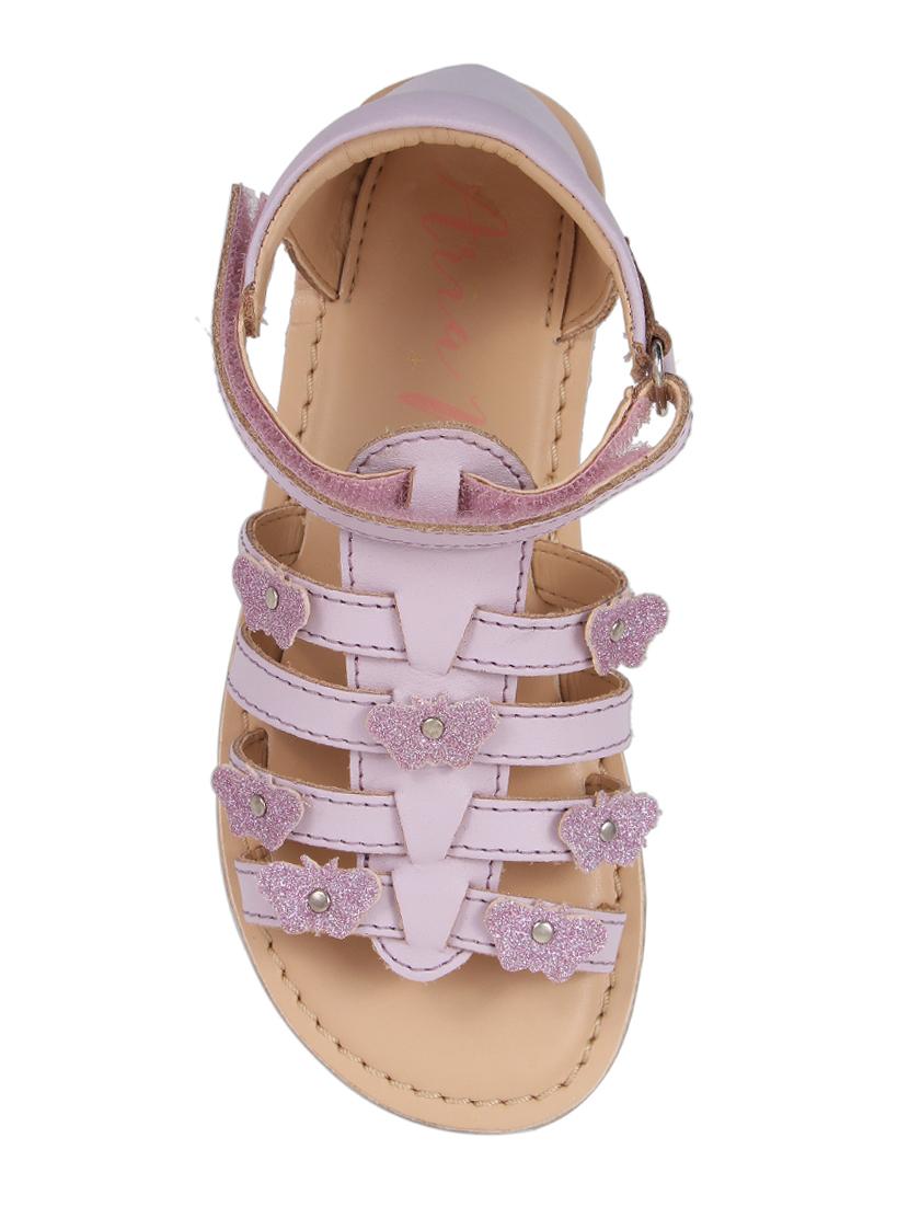 purple leather sandal - 16858049 - Zoom Image - 4