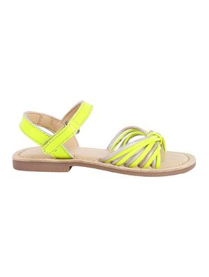 yellow leather sandal - 16858052 - Standard Image - 2