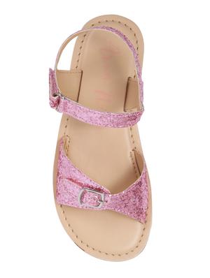 pink leather sandal - 16858053 - Standard Image - 4