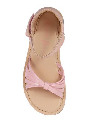 pink leather sandal - 16858060 - Standard Image - 4