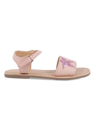 pink leather sandal - 16858063 - Standard Image - 2