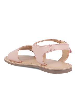 pink leather sandal - 16858063 - Standard Image - 3