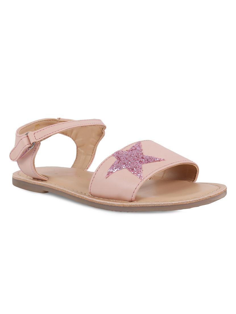 pink leather sandal - 16858063 - Zoom Image - 1
