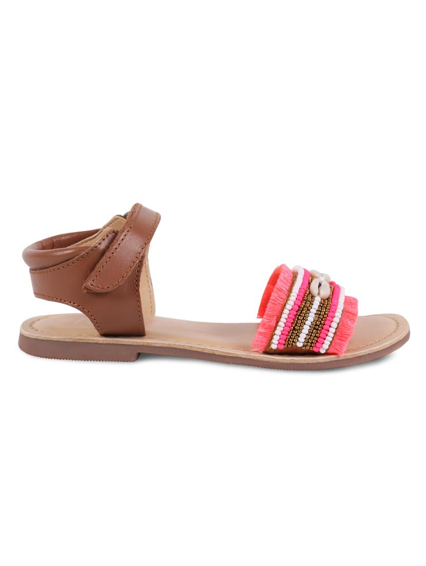 brown leather sandal - 16858065 - Zoom Image - 2