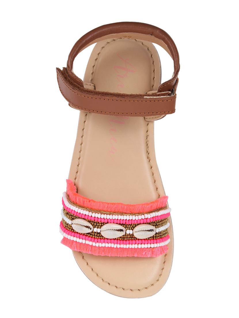 brown leather sandal - 16858065 - Zoom Image - 4