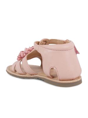 pink leather sandal - 16858099 - Standard Image - 3