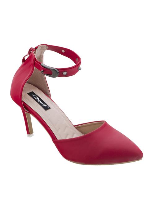 red closed back sandals - 16858203 - Very Small Image - 1