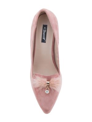 pink slip on pumps - 16858227 - Standard Image - 4