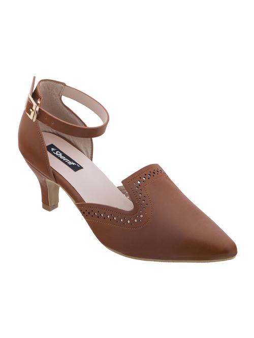 tan closed back sandals - 16858230 - Very Small Image - 1