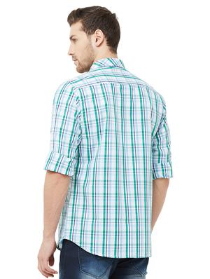 multi color checkered casual shirt - 16859053 - Standard Image - 3