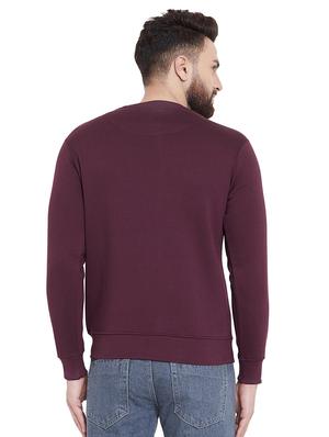 brown chest printed sweatshirt - 16859351 - Standard Image - 3