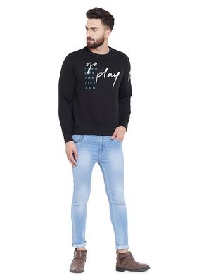 black fleece chest printed sweatshirt - 16859352 - Standard Image - 4