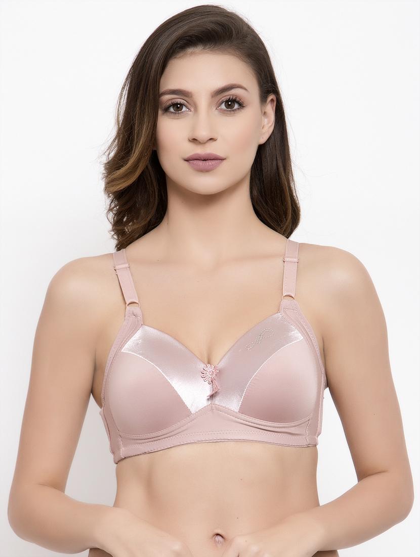 floral patch solid bra - 16860178 - Zoom Image - 1