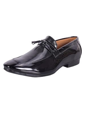 black patent leather slip ons - 16860337 - Standard Image - 2
