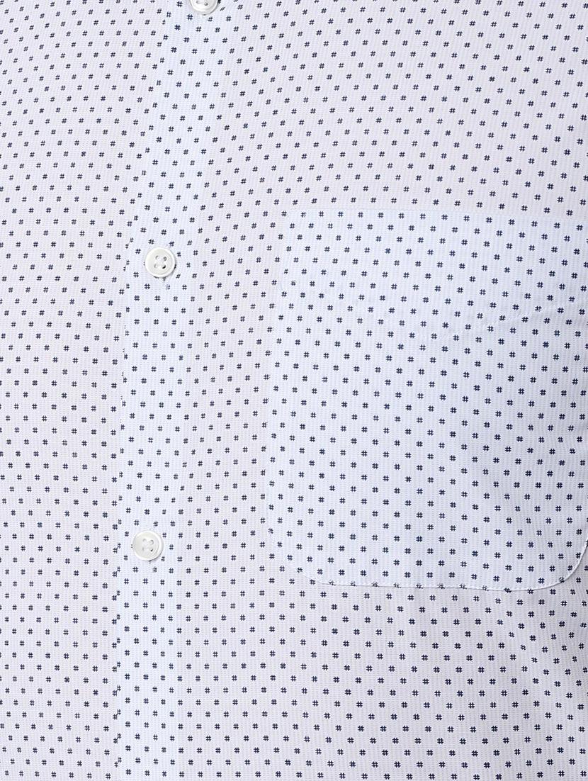 blue printed formal shirt - 16861042 - Zoom Image - 5