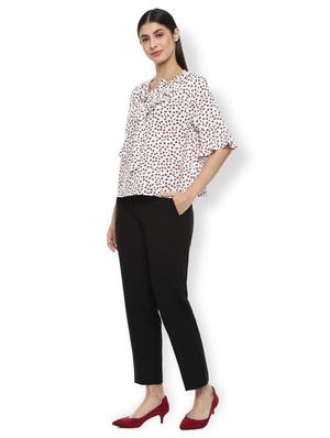 tie up neck floral top - 16861054 - Standard Image - 3