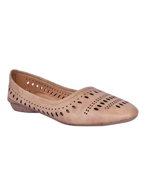 beige slip on ballerinas - 16861371 - Standard Image - 1