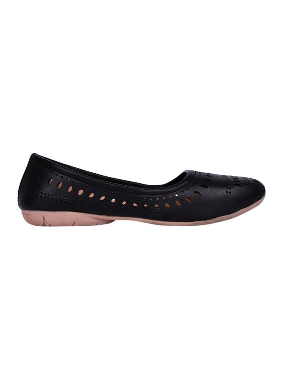 black slip on ballerinas - 16861376 - Zoom Image - 2