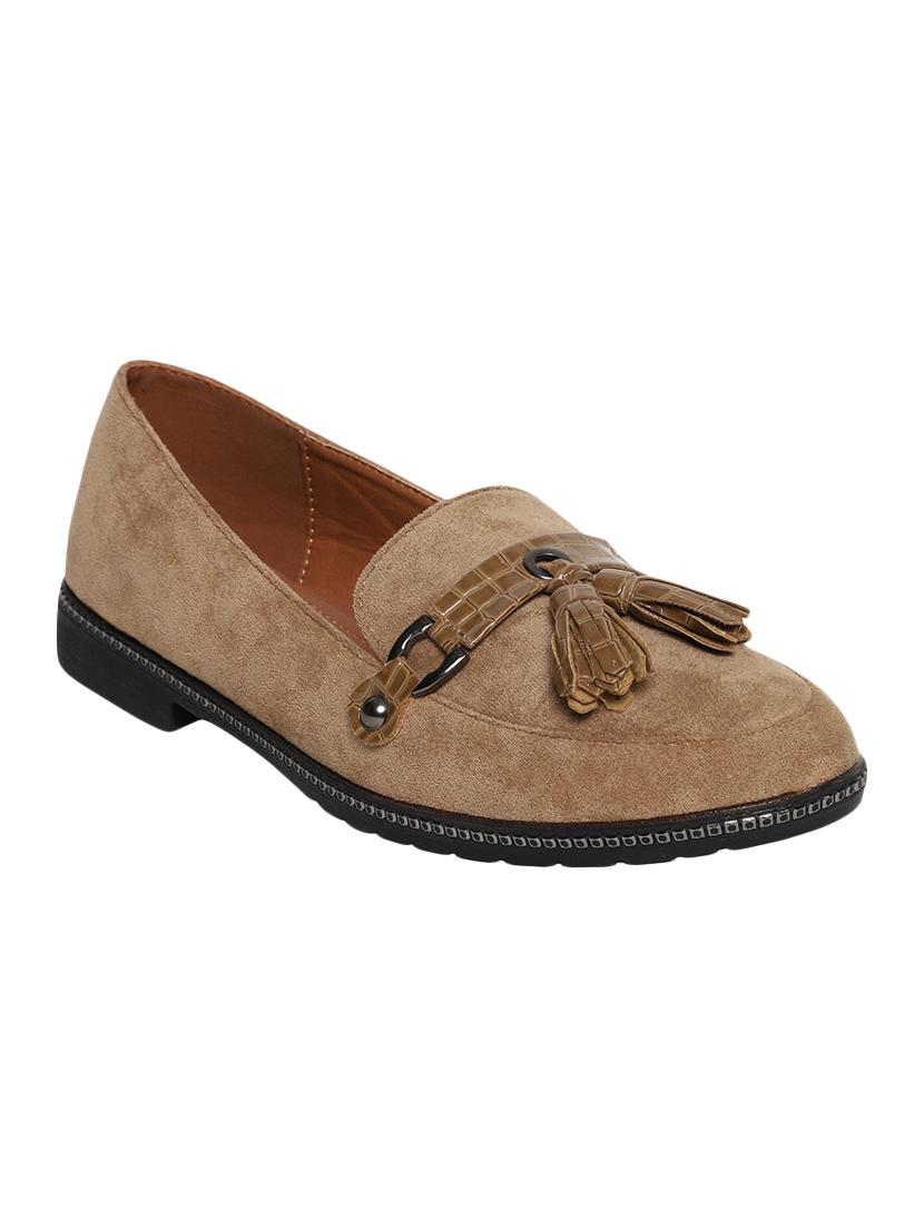 brown slip on loafers - 16861620 - Zoom Image - 1