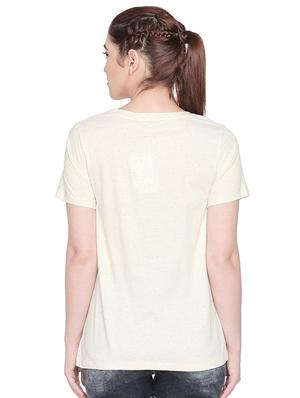 round neck embroidered tee - 16861766 - Standard Image - 3