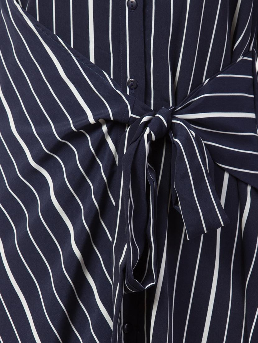 tie front striped shirt dress - 16861877 - Zoom Image - 5
