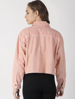 long sleeved denim jacket - 16862008 - Standard Image - 3