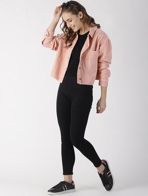 long sleeved denim jacket - 16862008 - Standard Image - 4