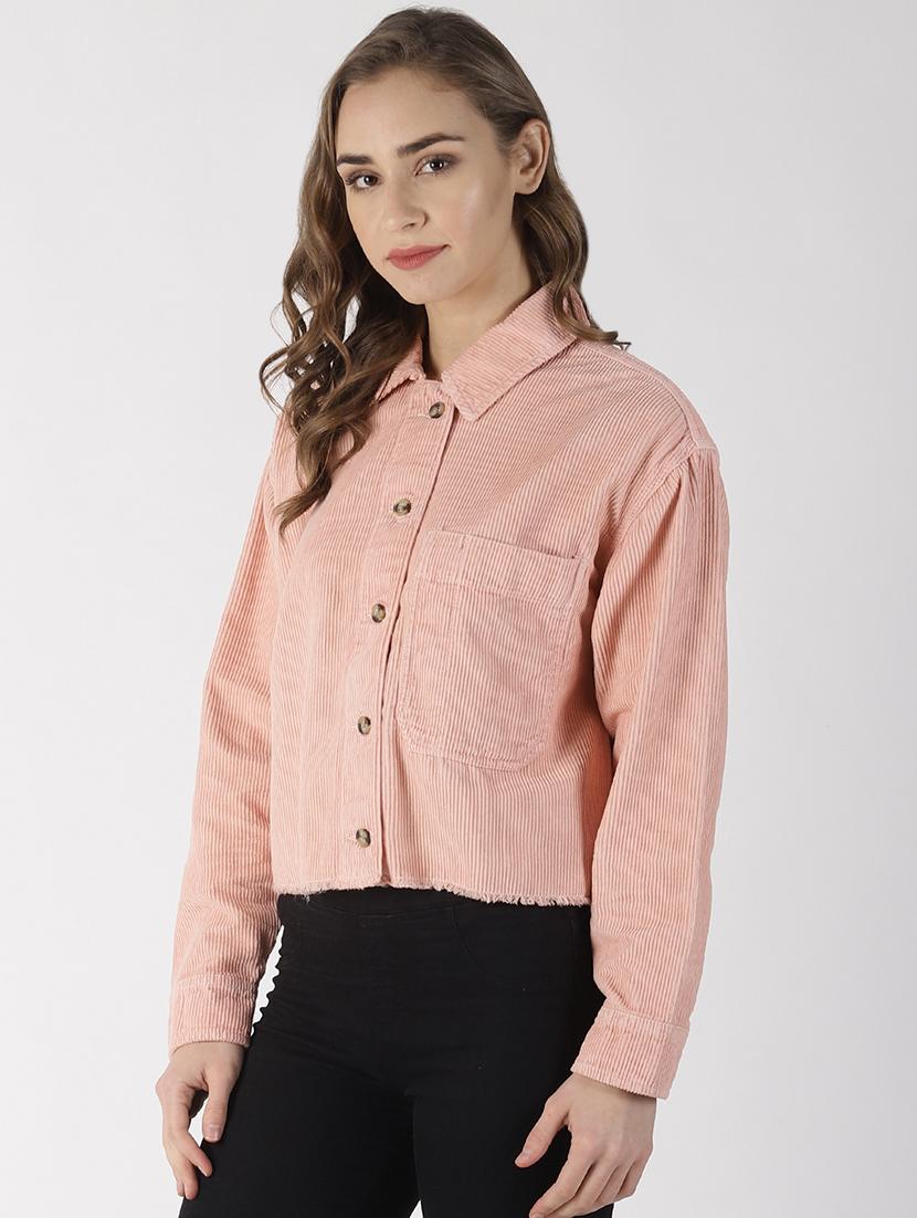 long sleeved denim jacket - 16862008 - Zoom Image - 2