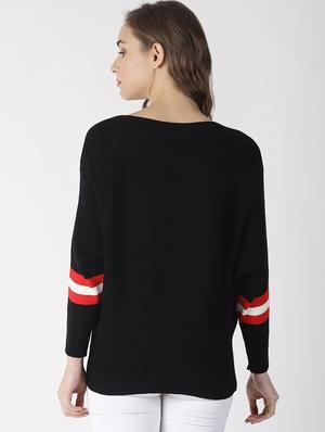 contrast ribbed nylon pullover - 16862021 - Standard Image - 3
