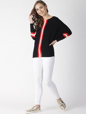 contrast ribbed nylon pullover - 16862021 - Standard Image - 4