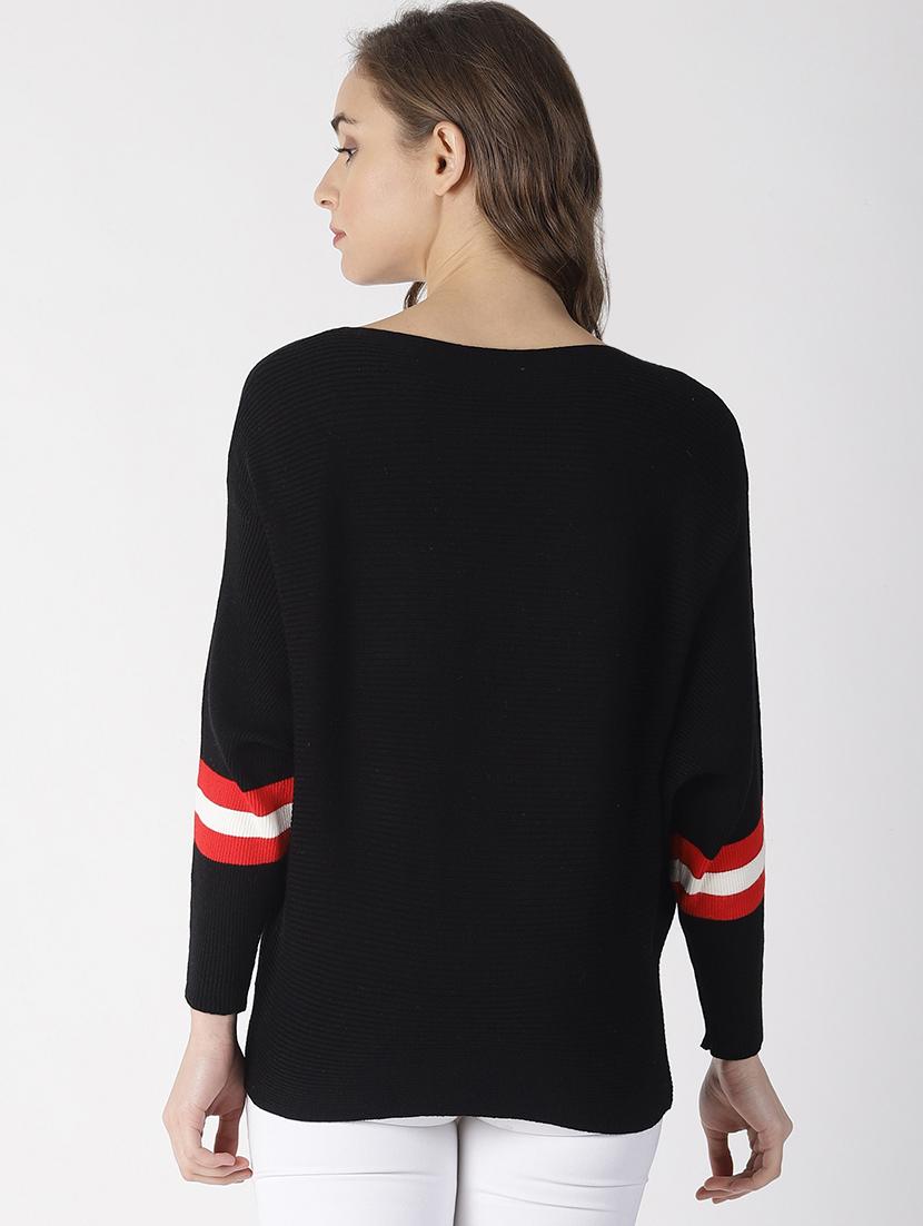 contrast ribbed nylon pullover - 16862021 - Zoom Image - 3